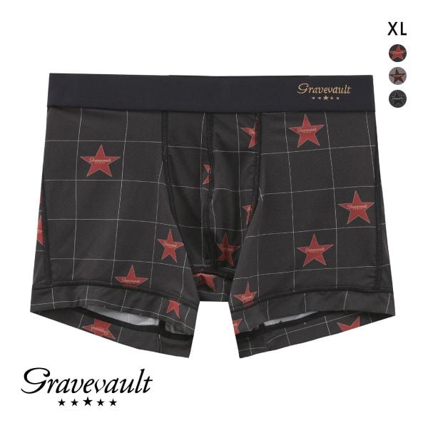 グレイブボールト TIMELESS ショート ボクサーパンツ XL メンズ 前閉じ 日本製 Gravevault