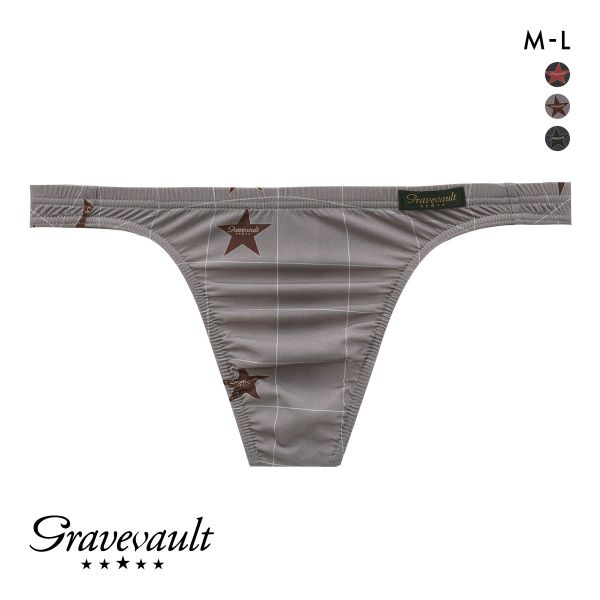グレイブボールト TIMELESS Tバック ビキニ ブリーフ ML メンズ 前閉じ 日本製 Gravevault