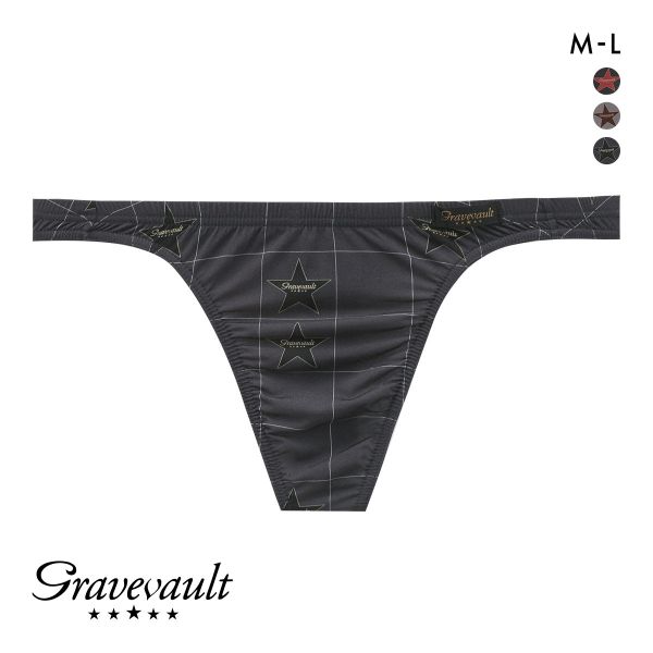 グレイブボールト TIMELESS Tバック ビキニ ブリーフ ML メンズ 前閉じ 日本製 Gravevault