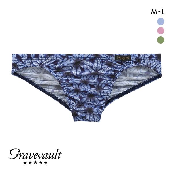 グレイブボールト PEACEFUL ビキニ ブリーフ フルバック ML メンズ 前閉じ 日本製 Gravevault