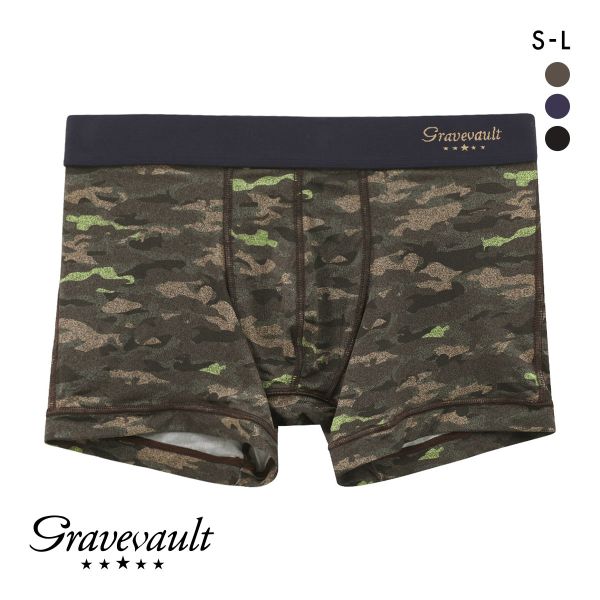 グレイブボールト Oscar ショート ボクサーパンツ SML メンズ 前閉じ 日本製 国産 Gravevault