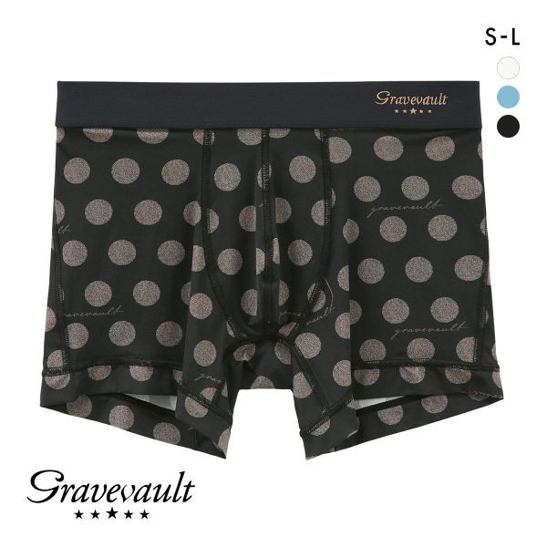 グレイブボールト Bubble gum ショート ボクサーパンツ SML メンズ 前閉じ 日本製 Gravevault 国産