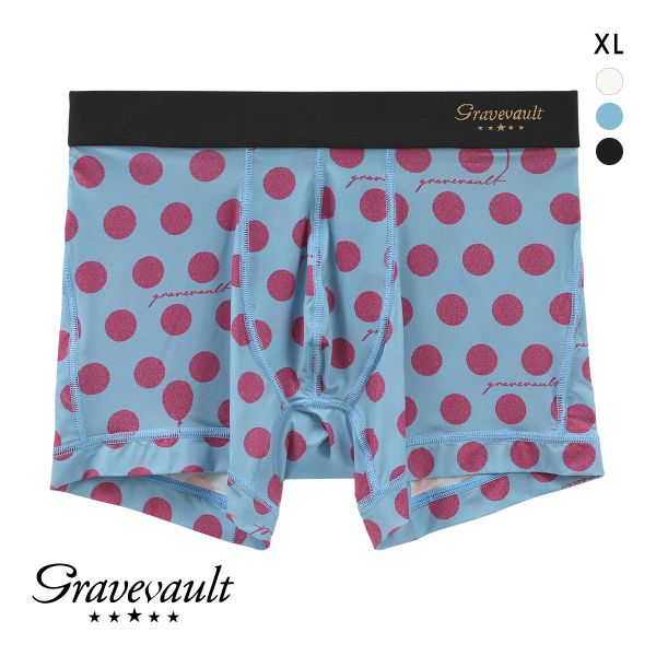 グレイブボールト Bubble gum ショート ボクサーパンツ XL メンズ 前閉じ 日本製 Gravevault 国産