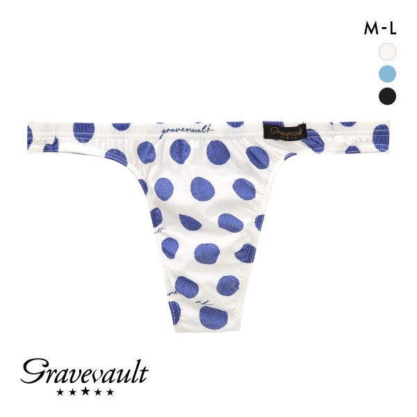 グレイブボールト Bubble gum Tバック ビキニ ブリーフ ML メンズ 前閉じ 日本製 Gravevault 国産