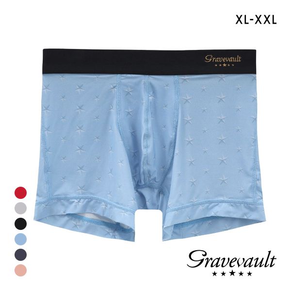 グレイブボールト STAR STUDS ショート ボクサーパンツ XL メンズ 前閉じ 日本製 Gravevault 国産