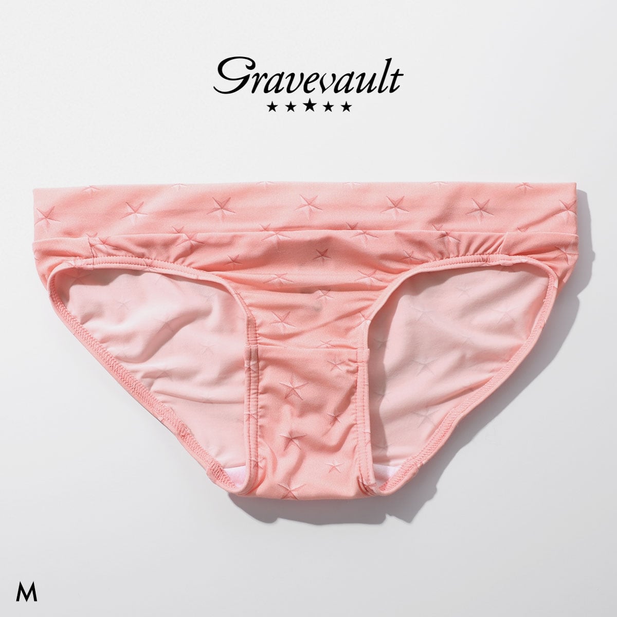 グレイブボールト STAR STUDS Bikini ビキニショーツ レディース スタンダード ペア 単品 Gravevault 日本製(PI-ピンク-M)