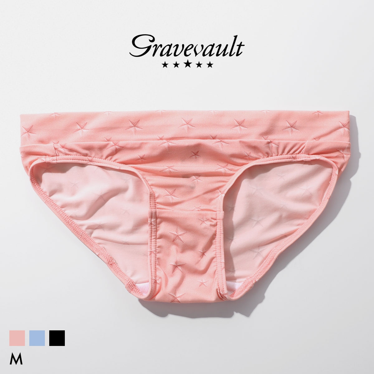 グレイブボールト STAR STUDS Bikini ビキニショーツ レディース スタンダード ペア 単品 Gravevault 日本製