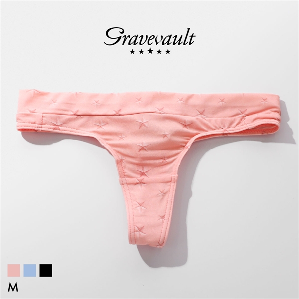 グレイブボールト STAR STUDS Thong Tバックショーツ レディース タンガ ソング ペア 単品 Gravevault 日本製
