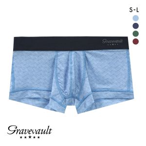 グレイブボールト INTRECCIATO ローライズ ボクサーパンツ SML メンズ 前閉じ 日本製 Gravevault 国産