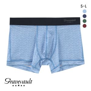グレイブボールト INTRECCIATO ショート ボクサーパンツ SML メンズ 前閉じ 日本製 Gravevault 国産