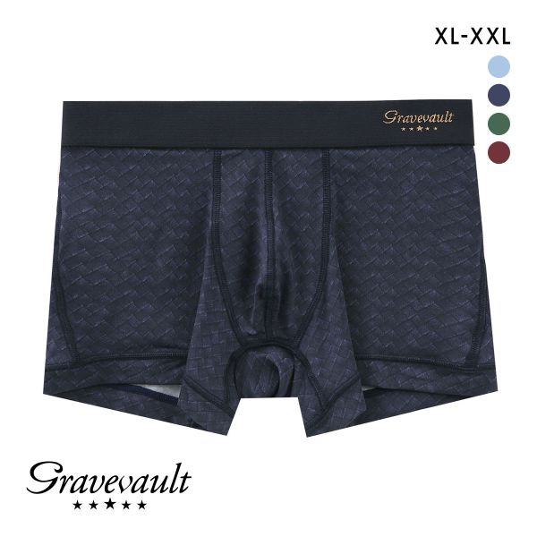 グレイブボールト INTRECCIATO ショート ボクサーパンツ XL XXL メンズ 前閉じ 日本製 Gravevault 国産