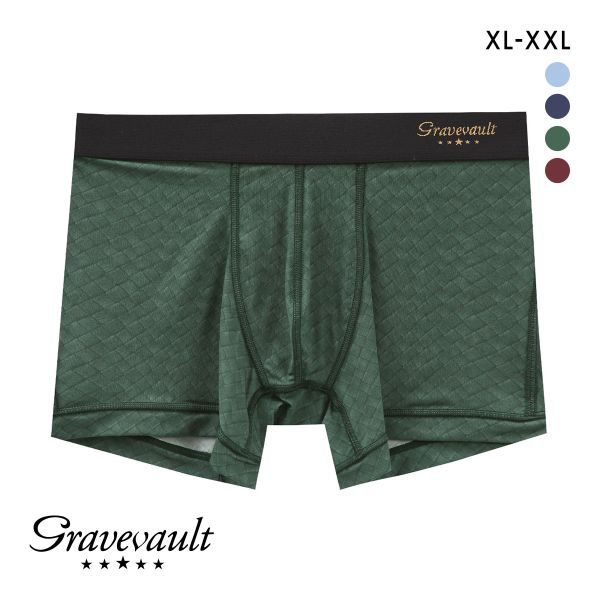 グレイブボールト INTRECCIATO ショート ボクサーパンツ XL XXL メンズ 前閉じ 日本製 Gravevault 国産
