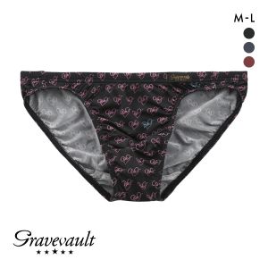 グレイブボールト LOVE ビキニ ブリーフ フルバック ML メンズ 前閉じ 日本製 Gravevault 国産
