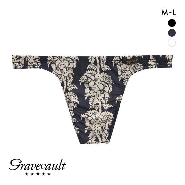 グレイブボールト aloha Tバック ビキニ ML メンズ 前閉じ 日本製 Gravevault 国産