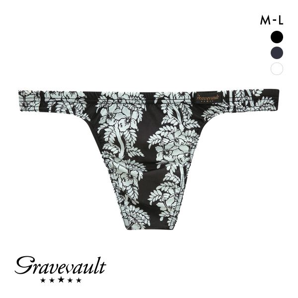 グレイブボールト aloha Tバック ビキニ ML メンズ 前閉じ 日本製 Gravevault 国産