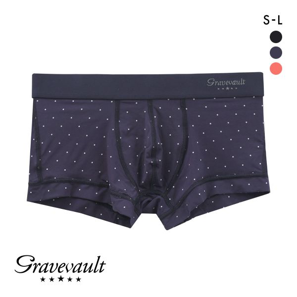 グレイブボールト mizutama ローライズ ボクサーパンツ SML メンズ 前閉じ 日本製 Gravevault 国産