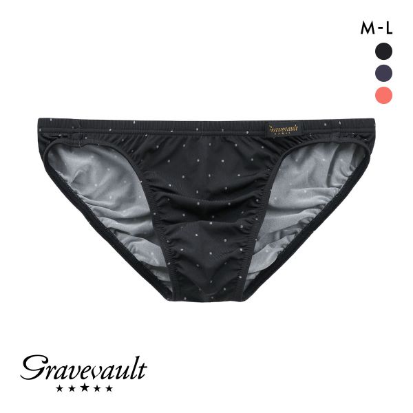 グレイブボールト mizutama ビキニ ブリーフ フルバック ML メンズ 前閉じ 日本製 Gravevault 国産