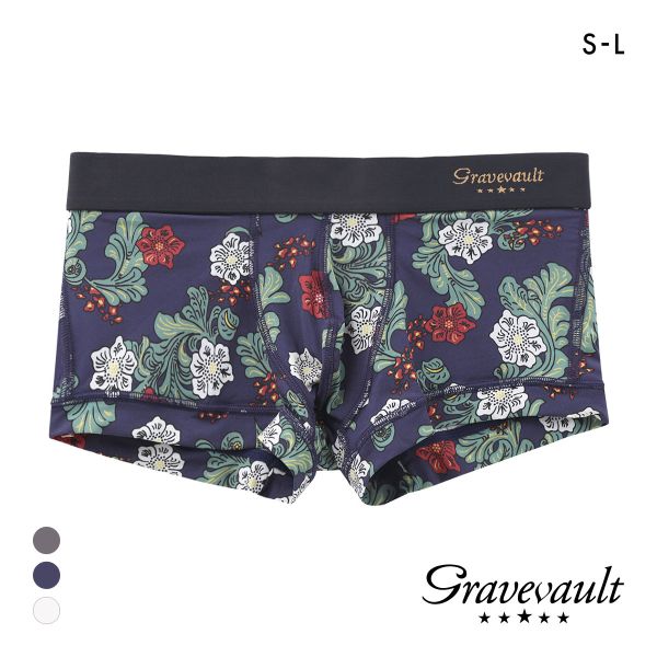 グレイブボールト Impatients ローライズ ボクサーパンツ SML メンズ 前閉じ 日本製 Gravevault 国産