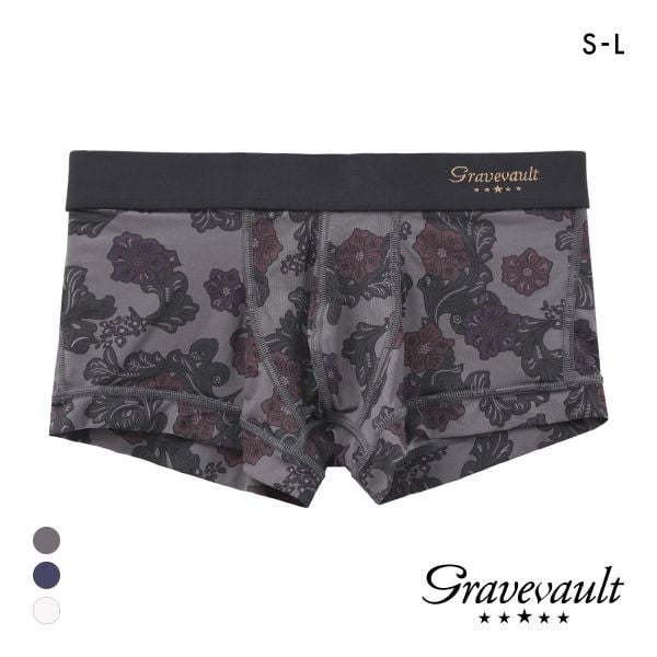 グレイブボールト Impatients ローライズ ボクサーパンツ SML メンズ 前閉じ 日本製 Gravevault 国産