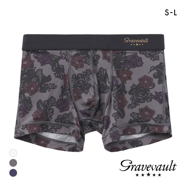 グレイブボールト Impatients ショート ボクサーパンツ SML メンズ 前閉じ 日本製 Gravevault 国産