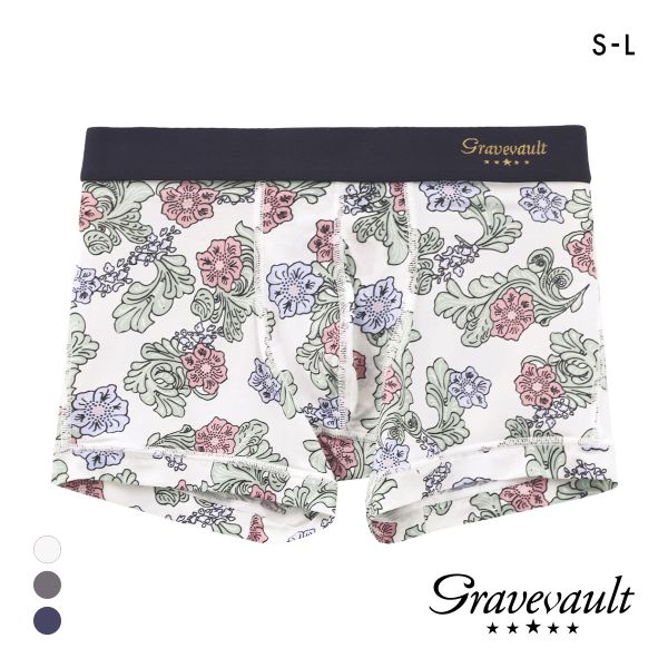 グレイブボールト Impatients ショート ボクサーパンツ SML メンズ 前閉じ 日本製 Gravevault 国産