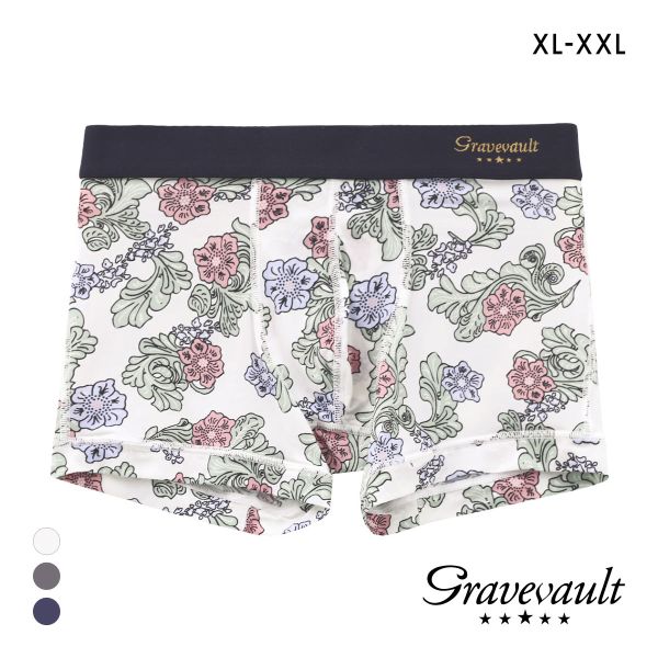グレイブボールト Impatients ショート ボクサーパンツ XL XXL 大きいサイズ メンズ 前閉じ 日本製 Gravevault 国産