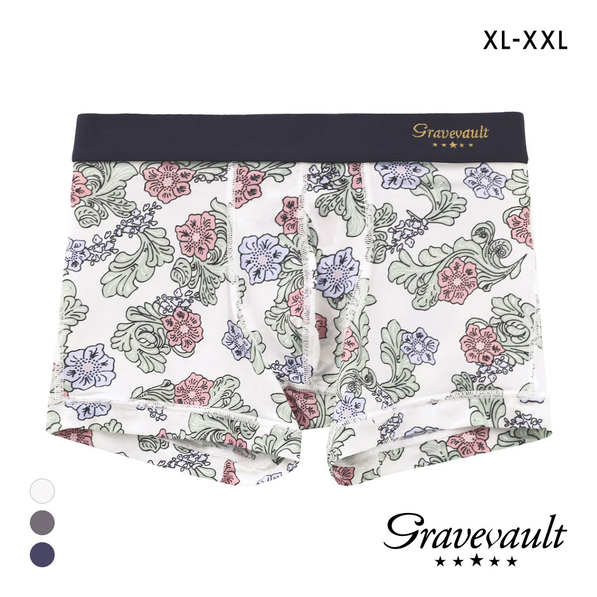 グレイブボールト Impatients ショート ボクサーパンツ XL XXL 大きいサイズ メンズ 前閉じ 日本製 Gravevault 国産