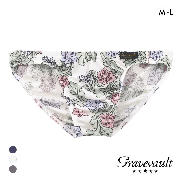 グレイブボールト Impatients ビキニ ブリーフ フルバック ML メンズ 前閉じ 日本製 Gravevault 国産