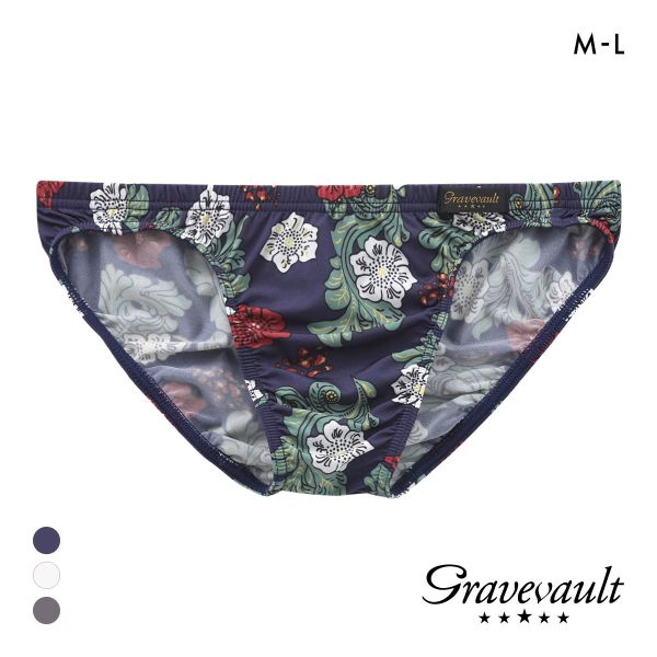 グレイブボールト Impatients ビキニ ブリーフ フルバック ML メンズ 前閉じ 日本製 Gravevault 国産