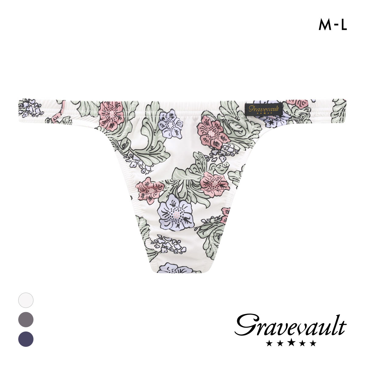 グレイブボールト Impatients Tバック ビキニ ML メンズ 前閉じ 日本製 Gravevault 国産