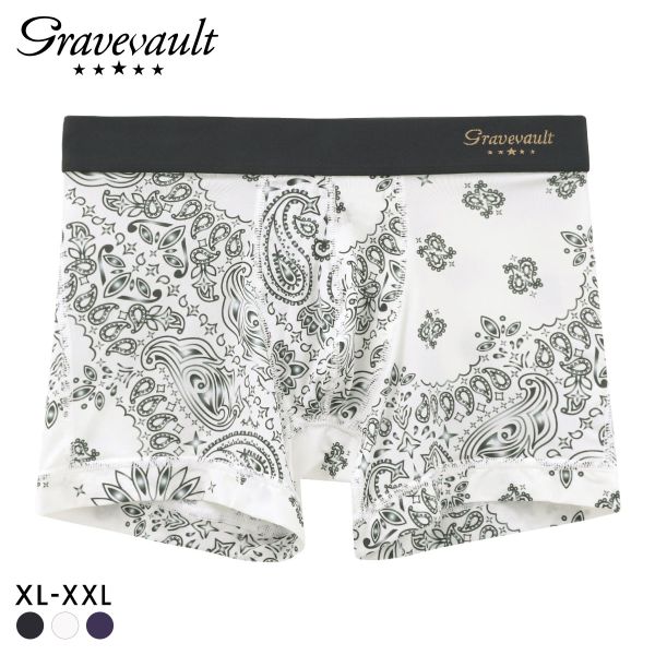 グレイブボールト MASK ショート ボクサーパンツ メンズ Gravevault XL XXL 大きいサイズ