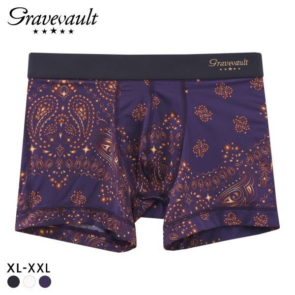 グレイブボールト MASK ショート ボクサーパンツ メンズ Gravevault XL XXL 大きいサイズ