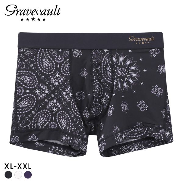 グレイブボールト MASK ショート ボクサーパンツ メンズ Gravevault XL XXL 大きいサイズ