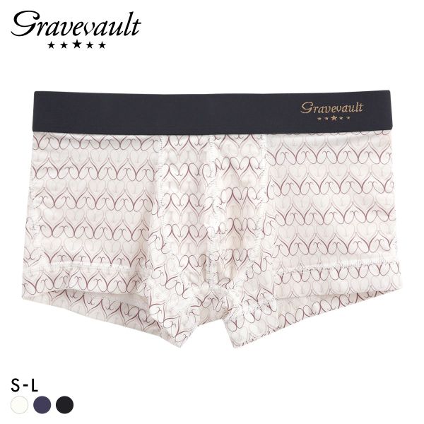 グレイブボールト Gravevault Gift ローライズ ボクサーパンツ メンズ アンダーウェア SML