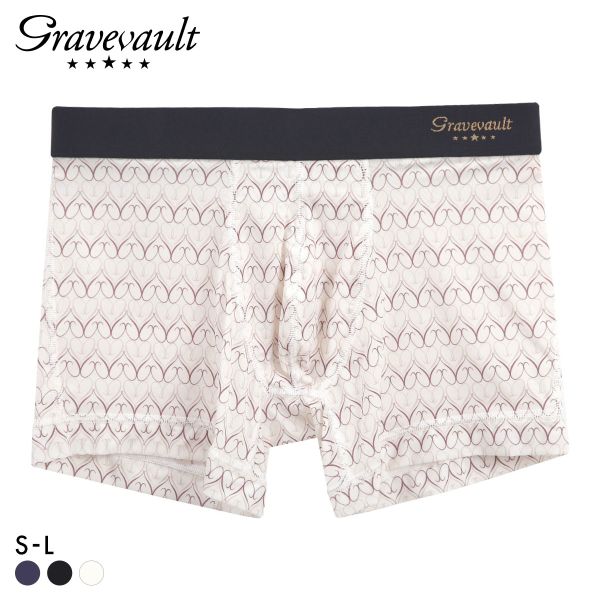 グレイブボールト Gravevault Gift ショート ボクサーパンツ メンズ アンダーウェア 前とじ SML