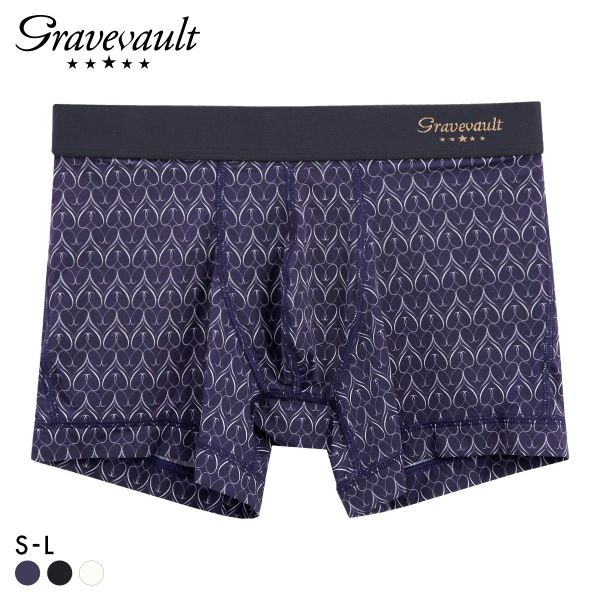 グレイブボールト Gravevault Gift ショート ボクサーパンツ メンズ アンダーウェア 前とじ SML