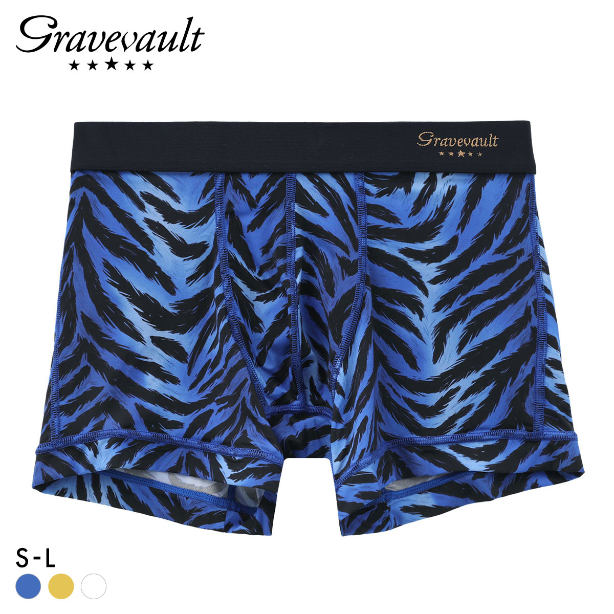 グレイブボールト Fuujin ショート ボクサーパンツ メンズ Gravevault 日本製