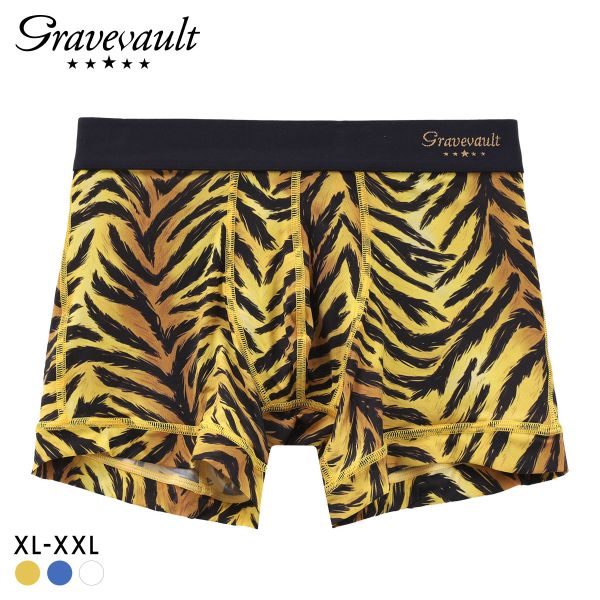 グレイブボールト Fuujin ショート ボクサーパンツ メンズ Gravevault 日本製 XL XXL