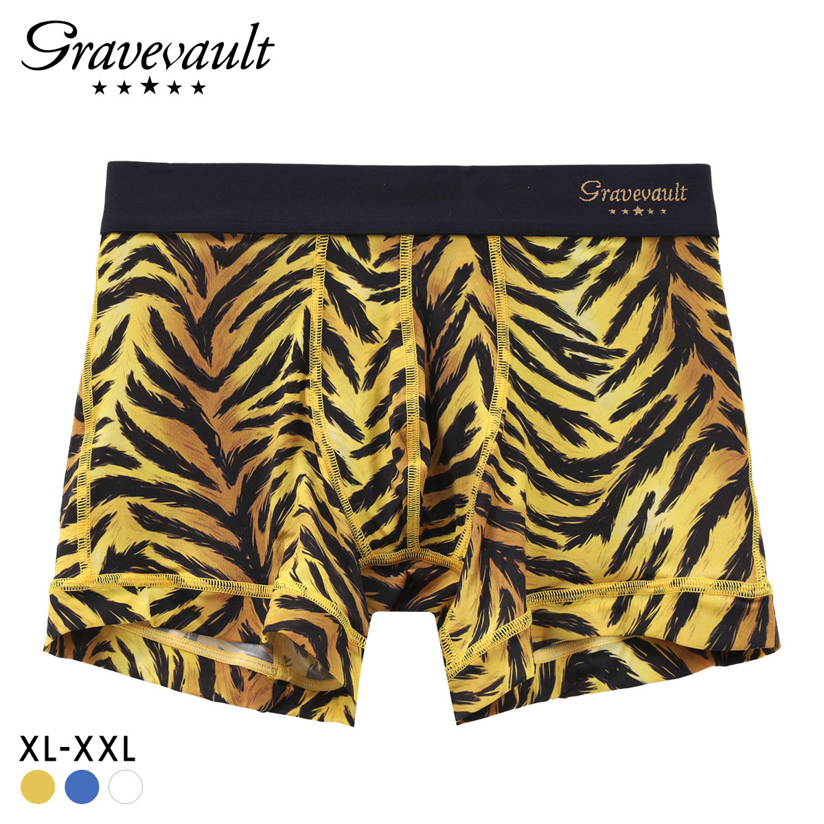 グレイブボールト Fuujin ショート ボクサーパンツ メンズ Gravevault 日本製 XL XXL