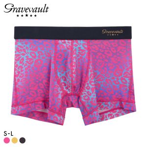 グレイブボールト NEO LEOPARD ショート ボクサーパンツ メンズ Gravevault 前とじ S M L 3052572