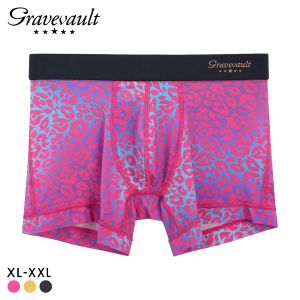 グレイブボールト NEO LEOPARD ショート ボクサーパンツ メンズ Gravevault 前とじ XL XXL 大きいサイズ 3052572