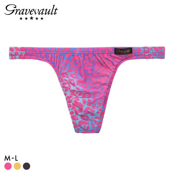 グレイブボールト NEO LEOPARD Tバック ビキニ ML メンズ Gravevault 前とじ 3052576