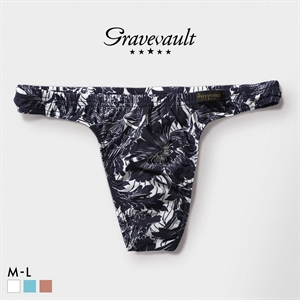 グレイブボールト FLOWER Tバック ビキニ ML メンズ Gravevault 前とじ 3052596 日本製