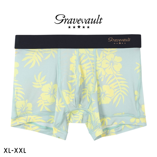 グレイブボールト Vintage ショートボクサー メンズ ボクサーパンツ 前とじ XL XXL 大きいサイズ Gravevault