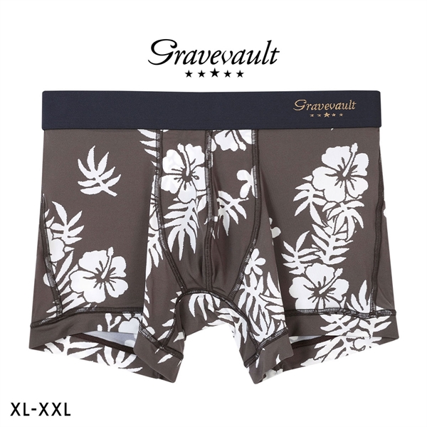 グレイブボールト Vintage ショートボクサー メンズ ボクサーパンツ 前とじ XL XXL 大きいサイズ Gravevault