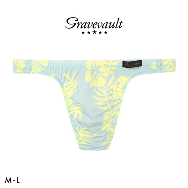 グレイブボールト Vintage Tバック ビキニ メンズ 前とじ M L 日本製 Gravevault