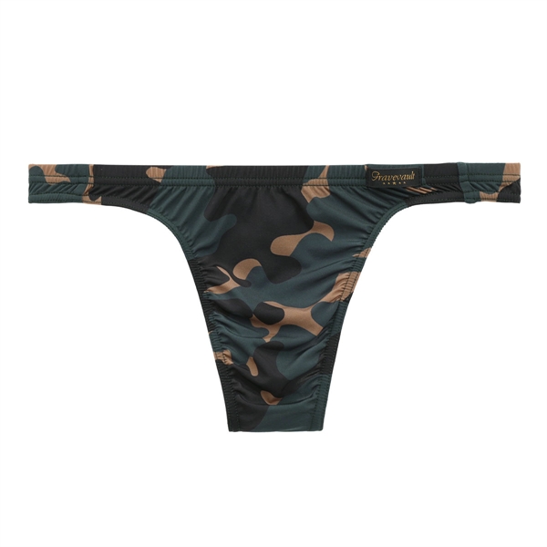 グレイブボールト Stealth camo Tバック ビキニ メンズ 前とじ M L Gravevault