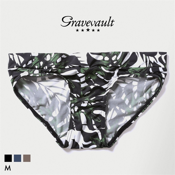 グレイブボールト monstera leaf ビキニショーツ レディース スタンダード ペア Gravevault