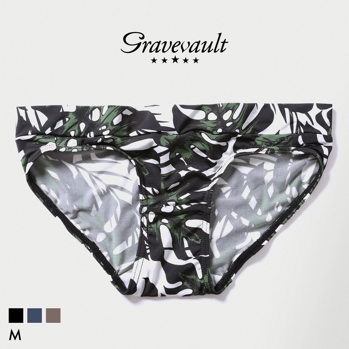 グレイブボールト monstera leaf ビキニショーツ レディース スタンダード ペア Gravevault