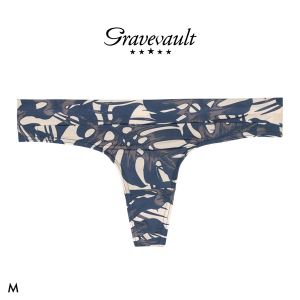 グレイブボールト monstera leaf Thong Tショーツ レディース ソング タンガ ペア Gravevault